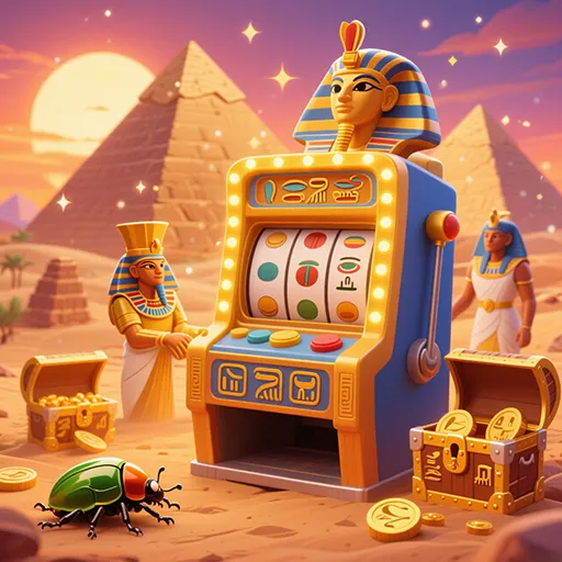 Slots do Antigo Egito na e77